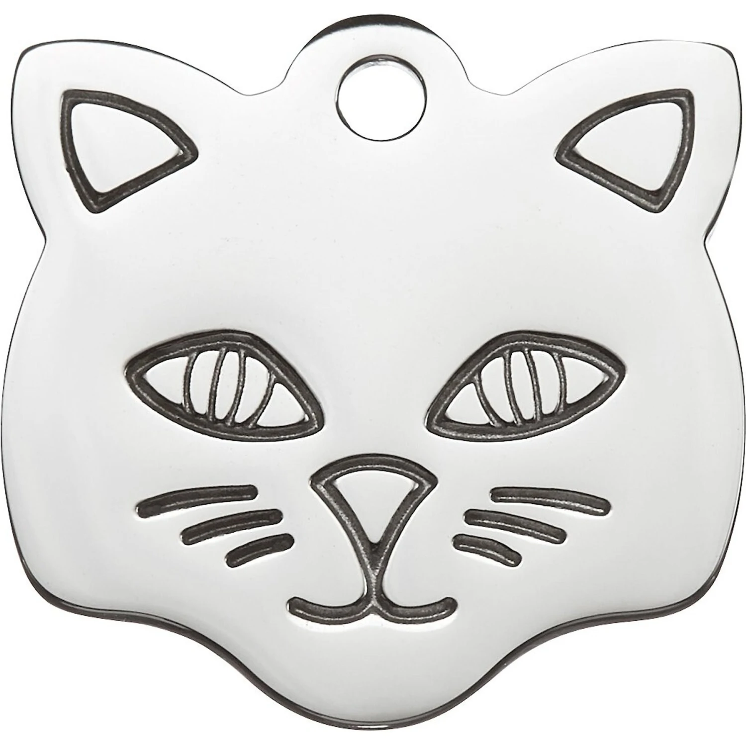 Frisco Stainless Steel Personalized Cat ID Tag, Cat - Image 2
