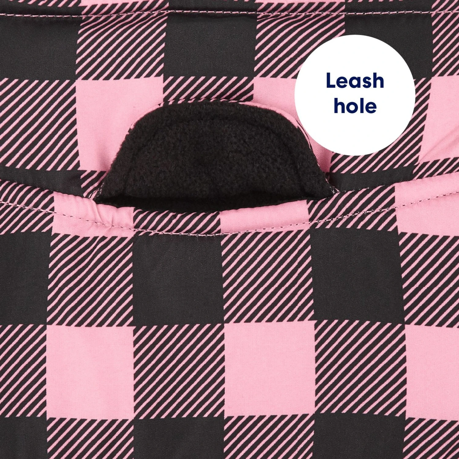 Frisco Mediumweight Boulder Plaid Insulated Dog & Cat Puffer Coat - Image 6