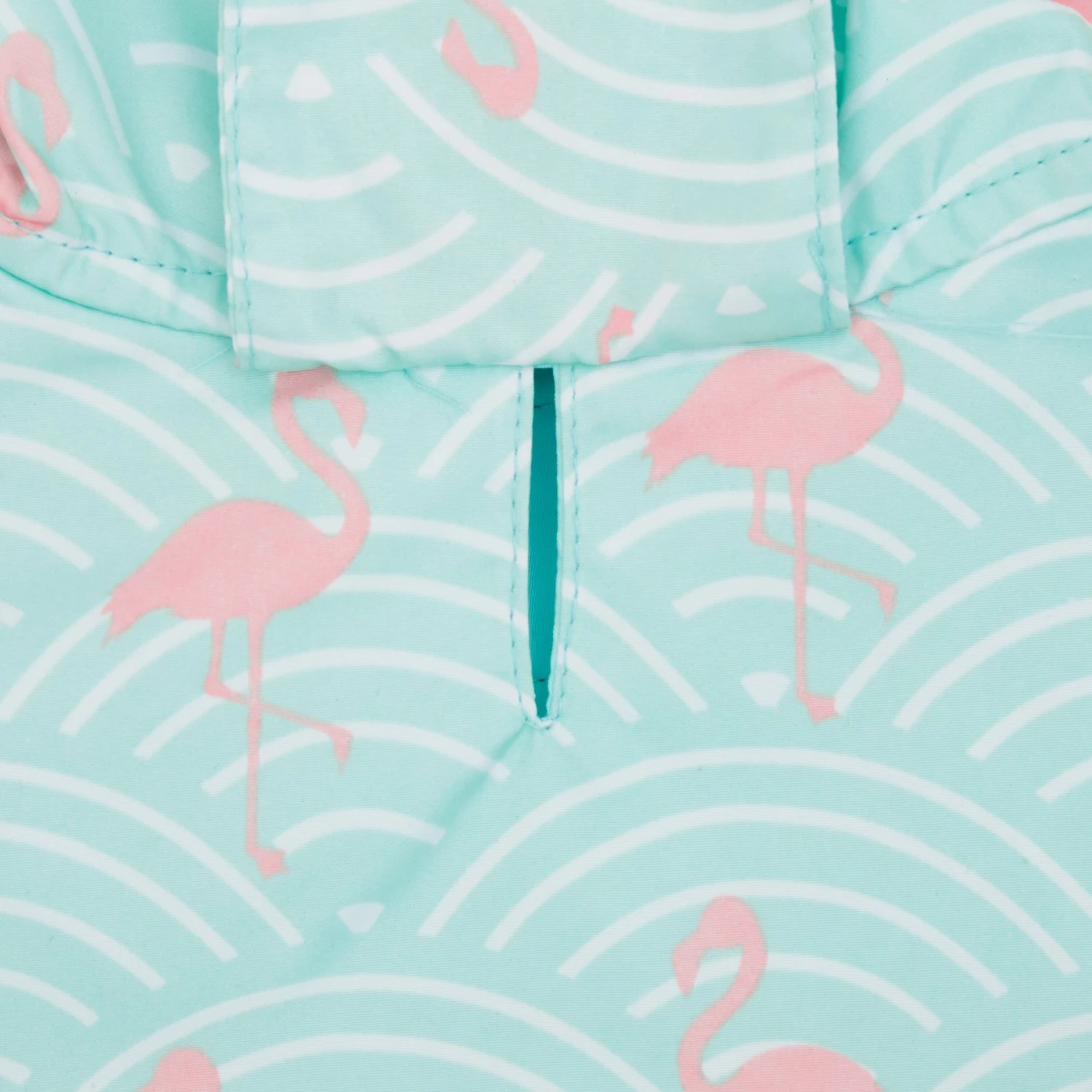 Frisco Lightweight Flamingo Dog Raincoat - Image 5