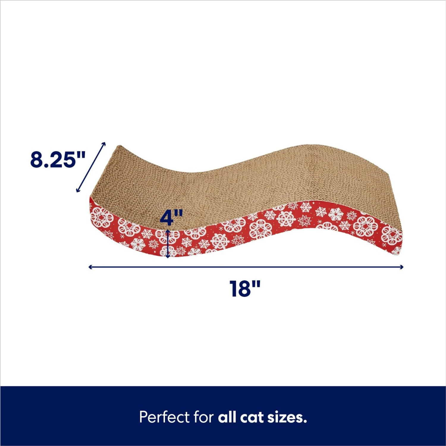 Frisco Holiday Wave Cat Scratcher Toy With Catnip - Image 2