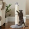 Frisco 35-in Heavy Duty Sisal Cat Scratching Post With Toy
