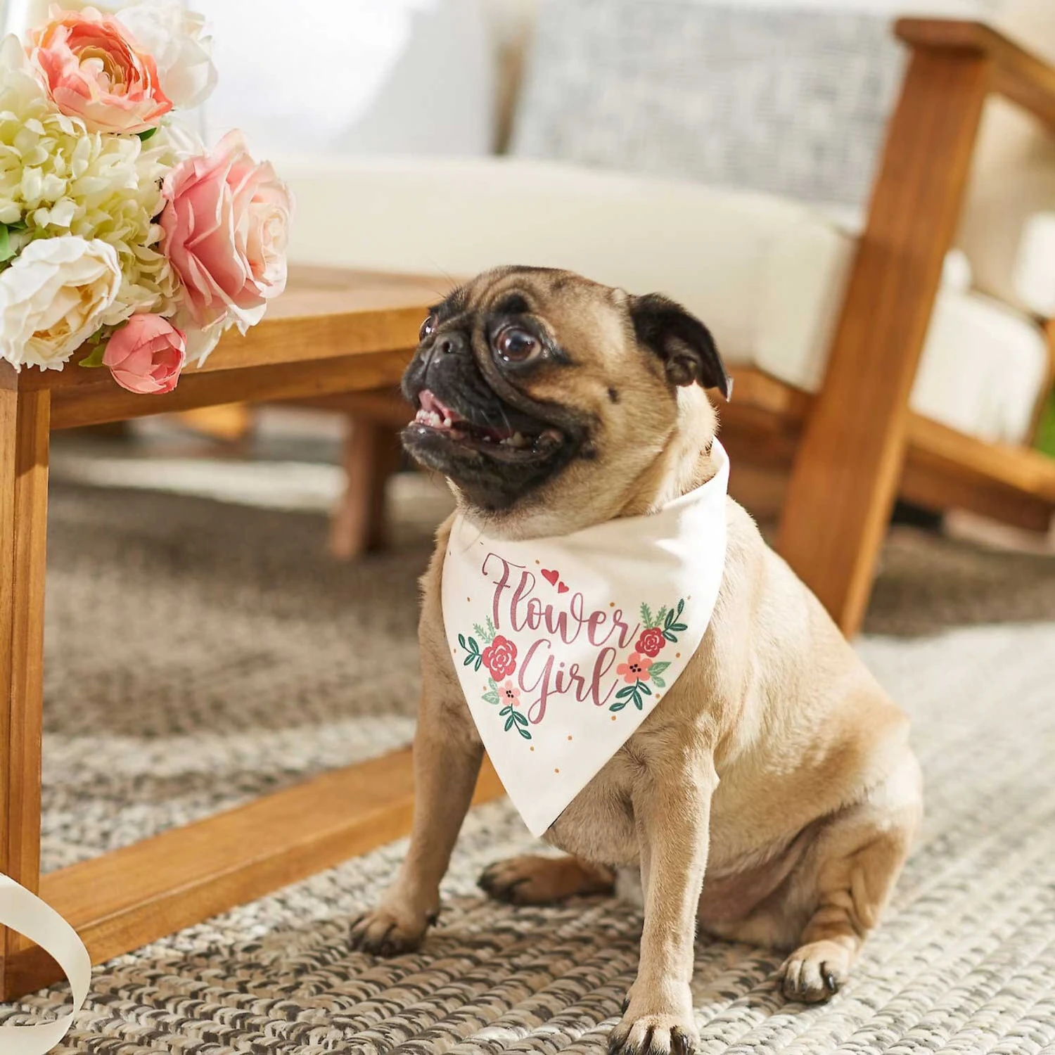 Frisco Wedding Reversible Dog & Cat Bandana - Image 7