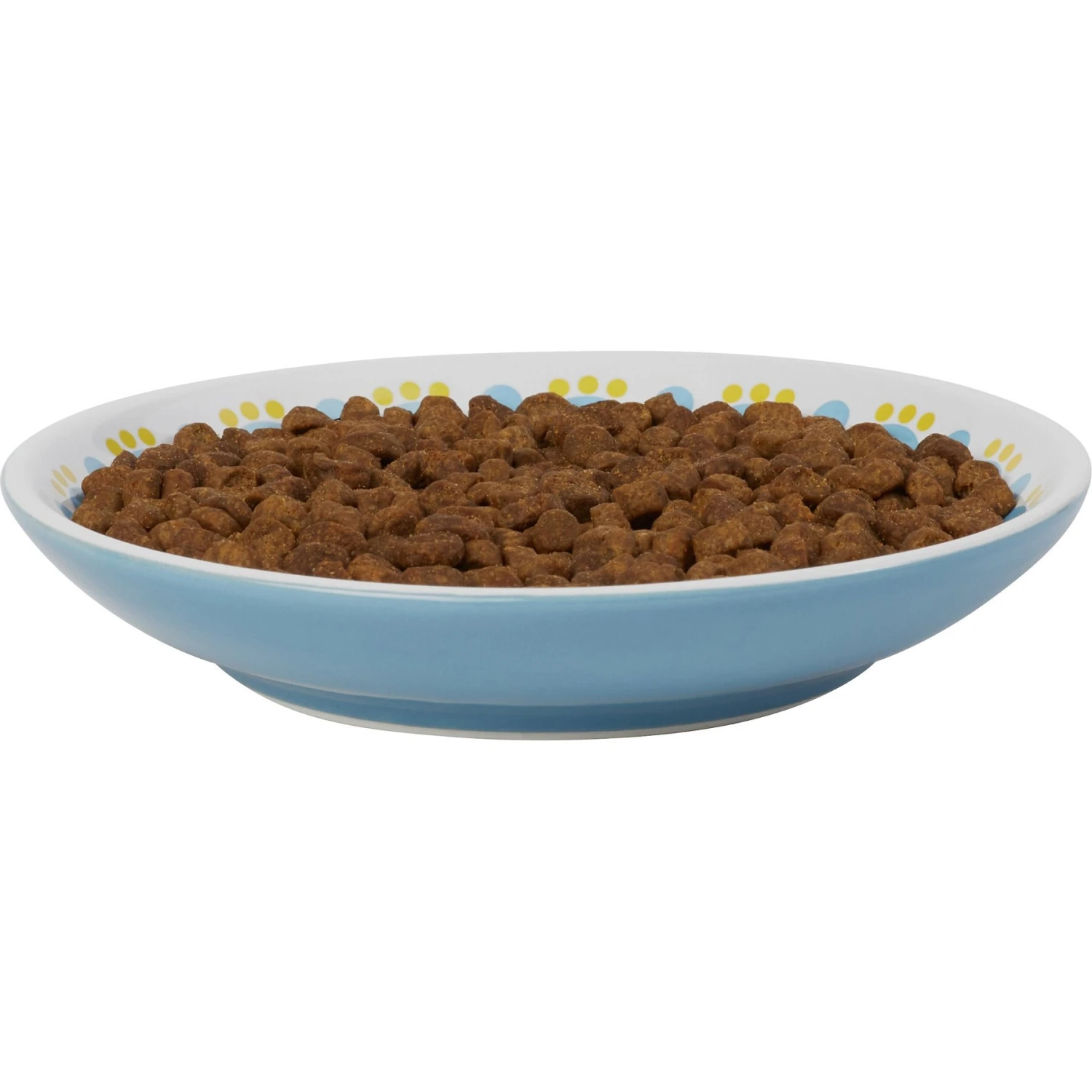 Frisco Kaleidoscope Pattern Non-skid Ceramic Cat Dish - Image 4