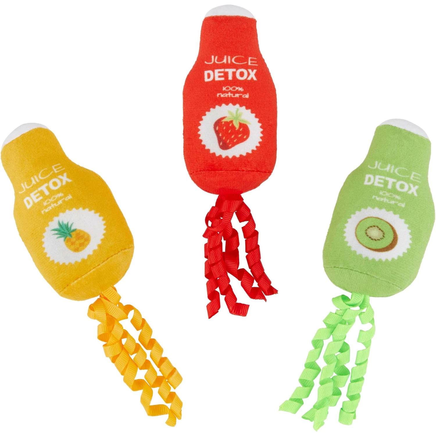 Frisco New Year, New Me Juice Cleanse Plush Cat Toy With Catnip