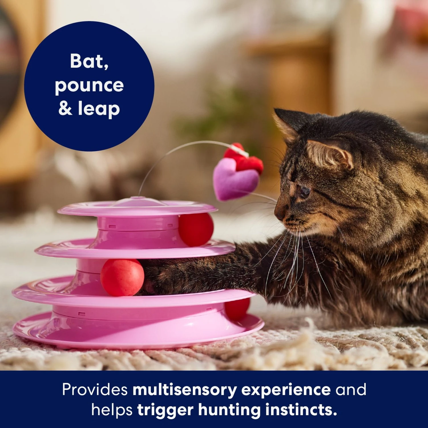 Frisco Unicorn Cat Tracks Cat Toy With Catnip - Image 3