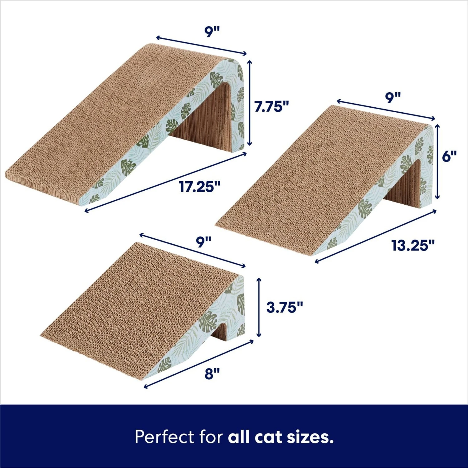 Frisco Nesting Cat Scratcher Toy With Catnip, Tropical Paradise - Image 2