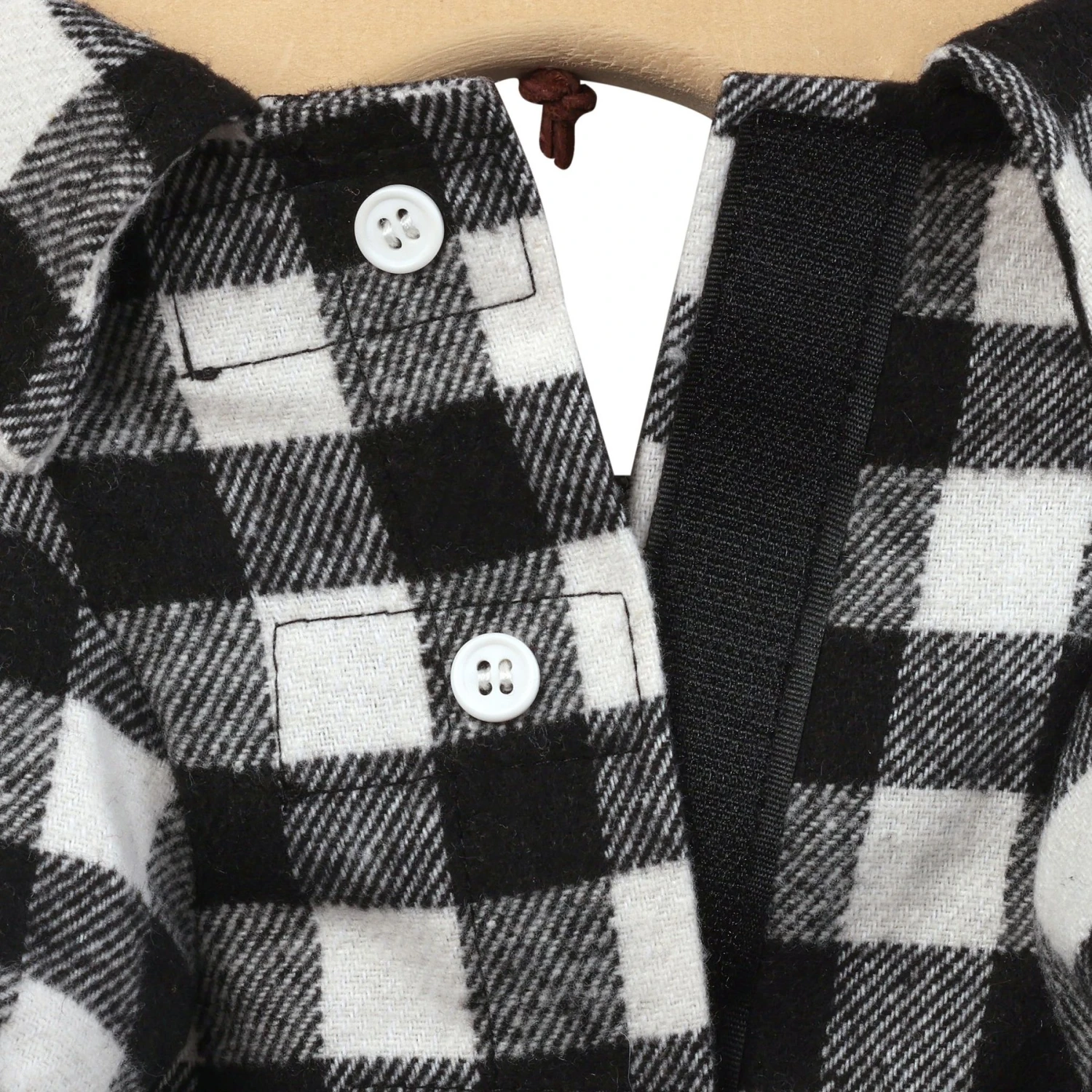 Frisco Black Plaid Dog & Cat Shirt - Image 7