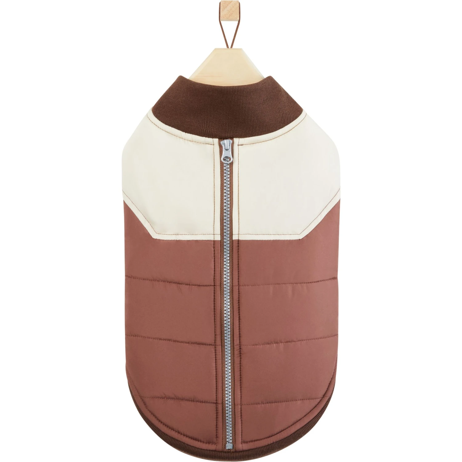 Frisco Lightweight Colorblock Puffer Dog & Cat Jacket - Image 4