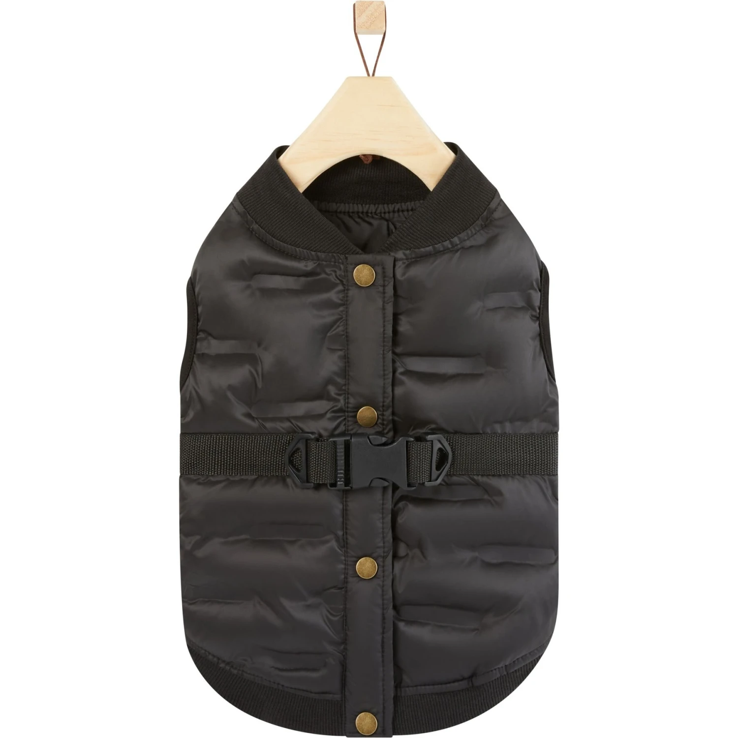Frisco Lightweight Belted Puffer Dog & Cat Jacket - Image 4