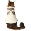 Frisco Lightweight Plaid Pocket Dog & Cat Coat