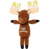 Frisco Hanukkah "Happy Pawnukkah" Moose Plush Kicker Cat Toy With Catnip