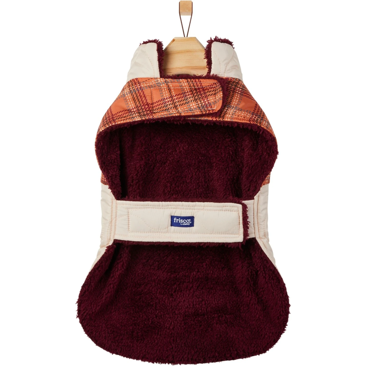 Frisco Medium Weight Fall Plaid Dog & Cat Coat - Image 4
