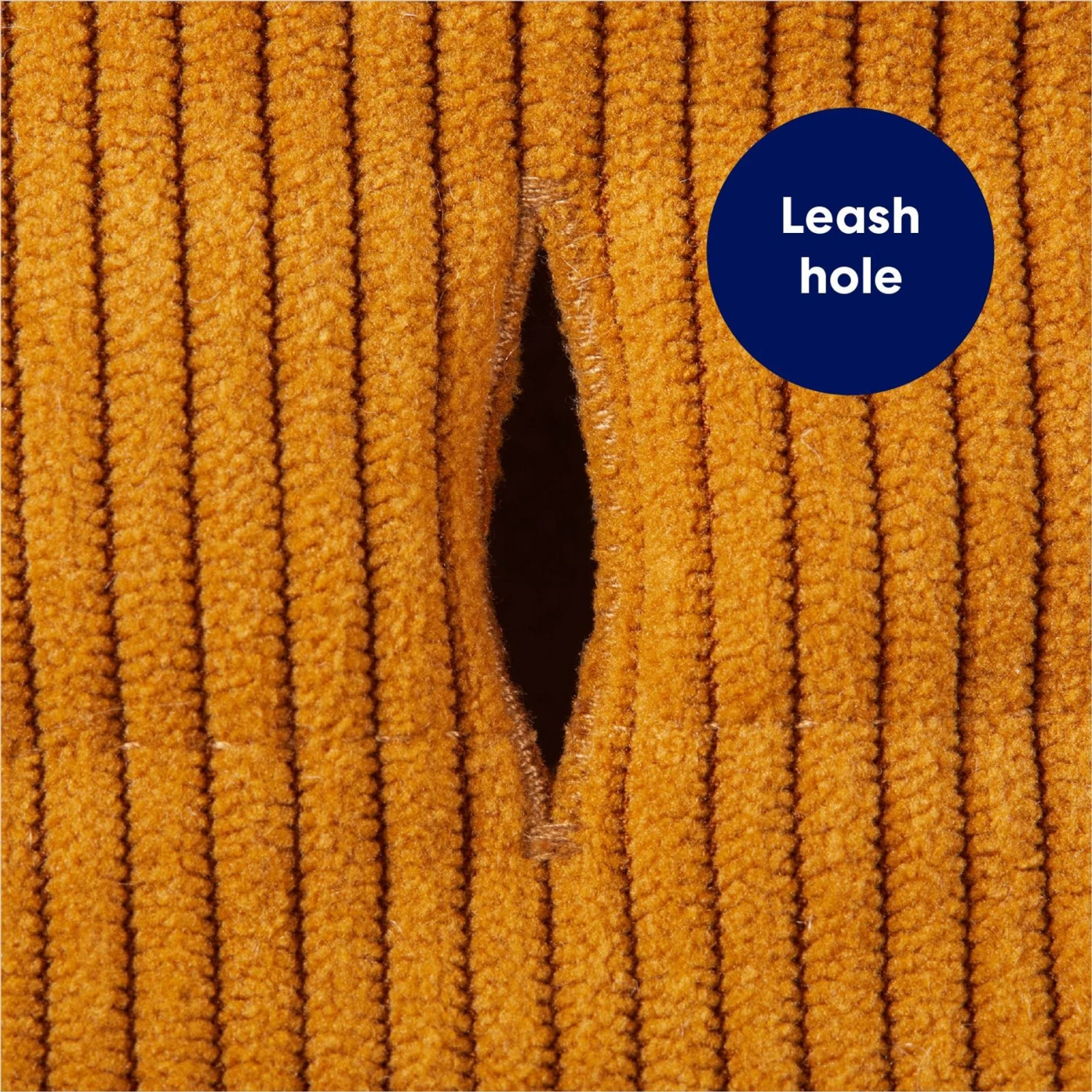 Frisco Heavy Weight Lux Corduroy Insulated Dog & Cat Coat With Fur Trimmed Hood - Image 7