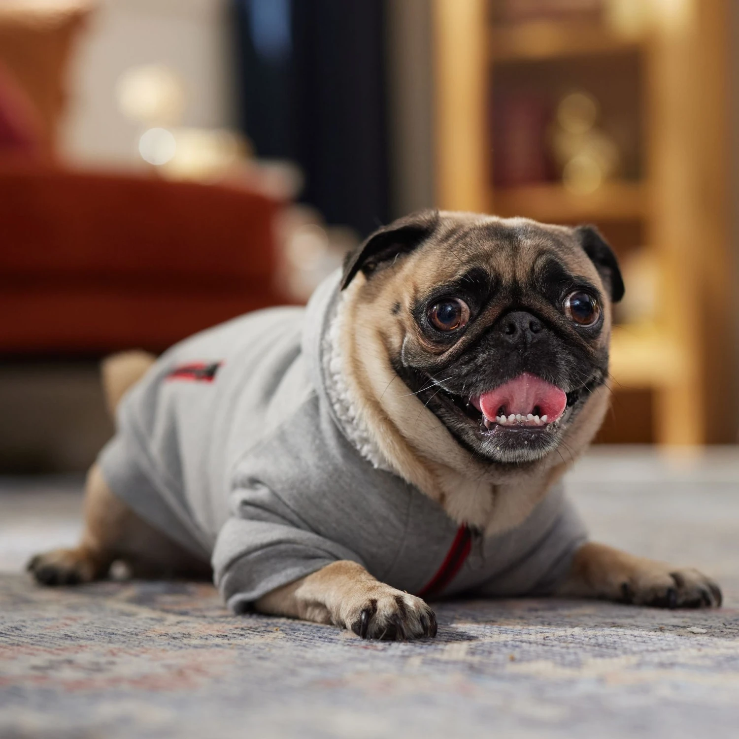 Frisco Sweatshirt Fleece Dog & Cat Hoodie With Sherpa Lining - Image 8