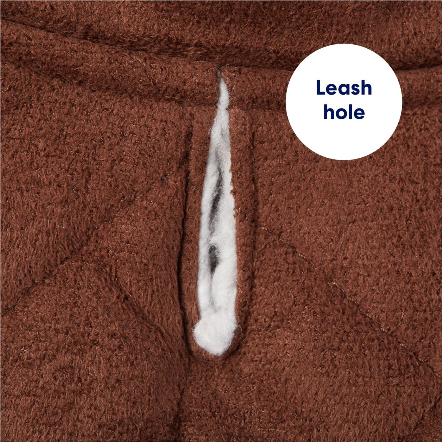 Frisco Medium Weight Quilted Dog & Cat Coat With Cozy Sherpa Lining - Image 7